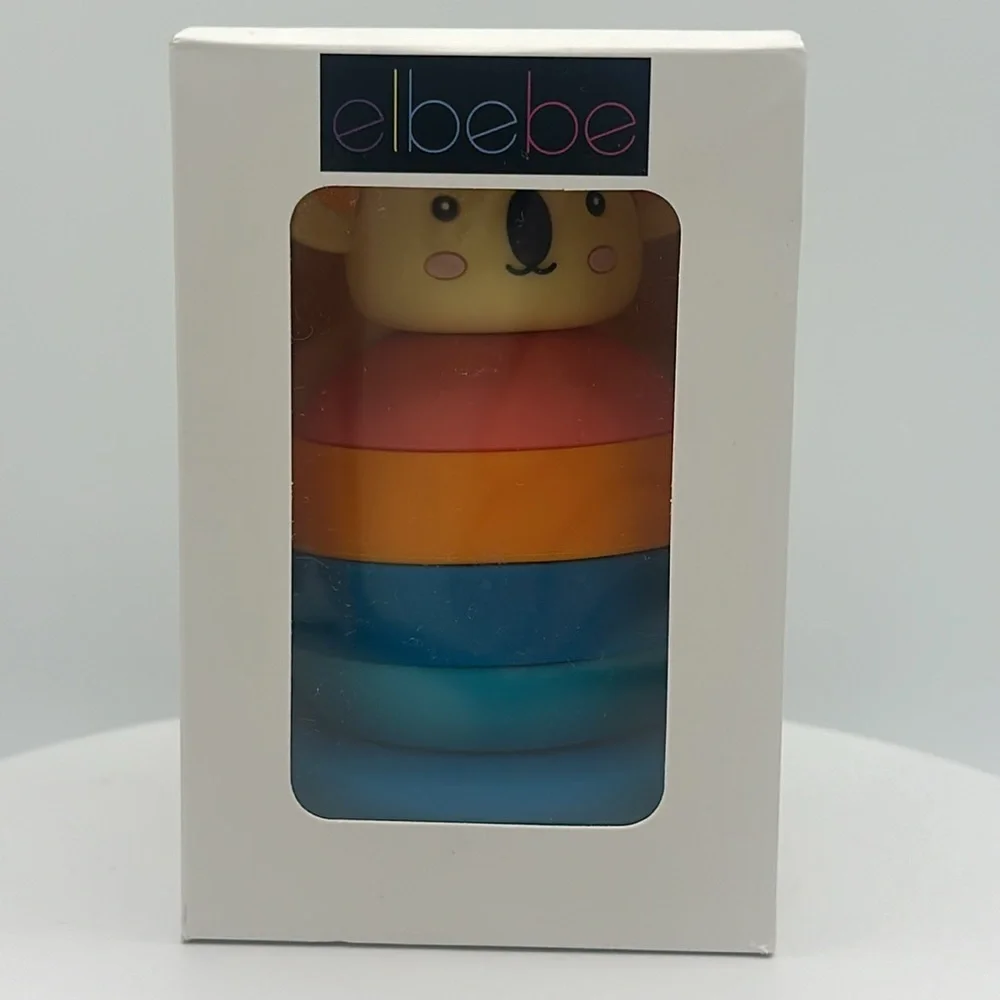 EL BEBE Koala Stacking Toy - Multicolor Silicone